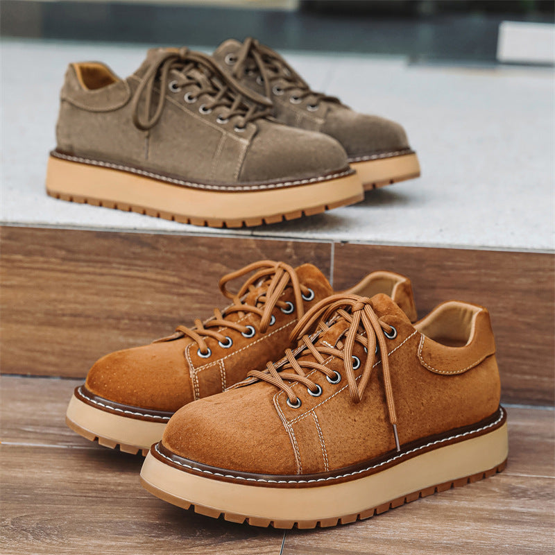 Casual Suede Utility Shoes