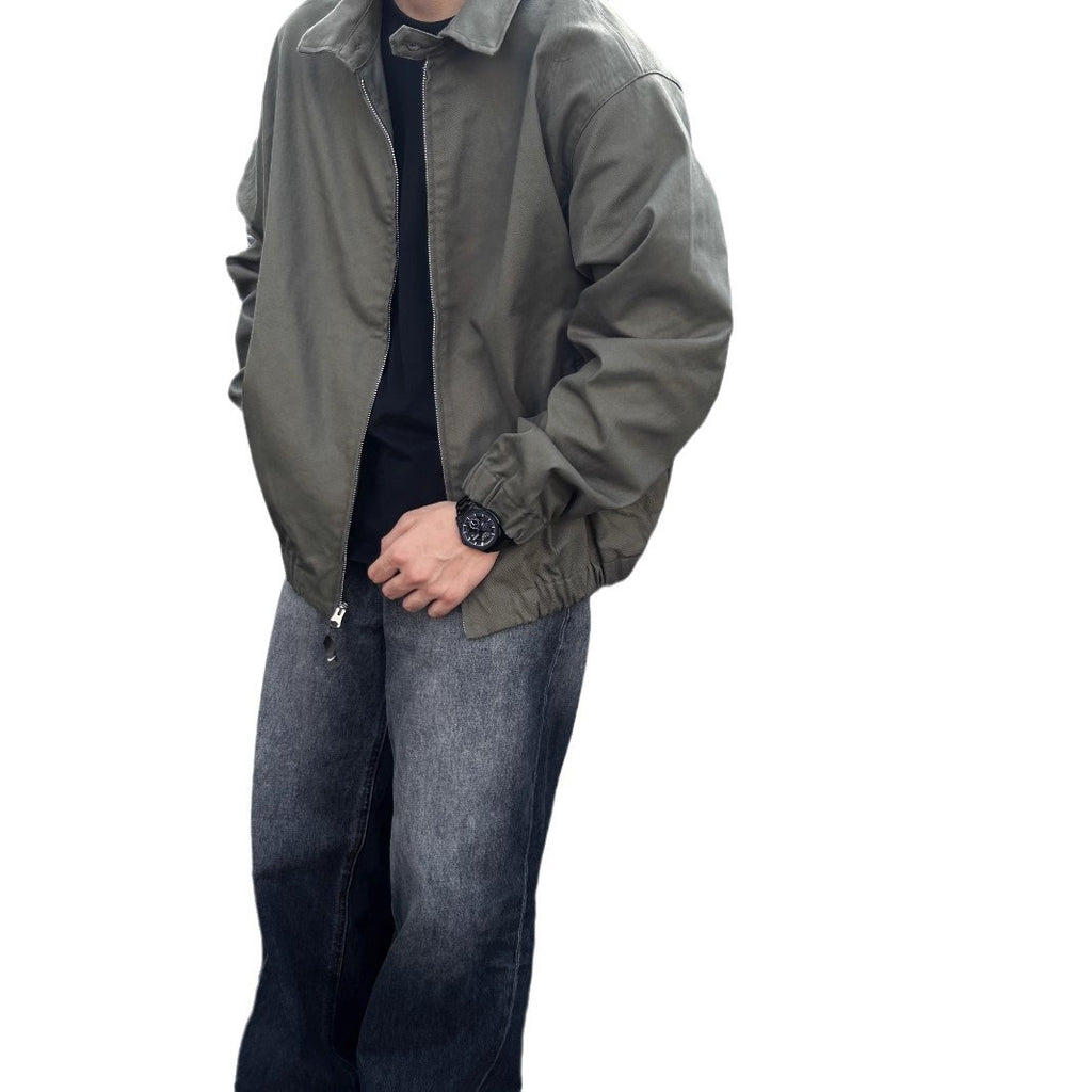 Men's zip-up jacket