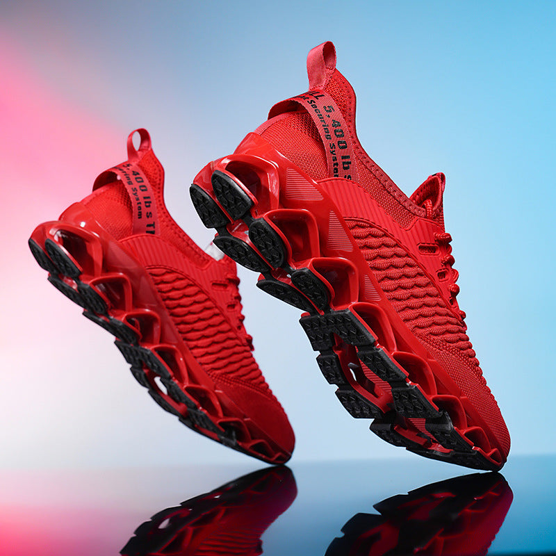 Blade-Sole Running Shoes