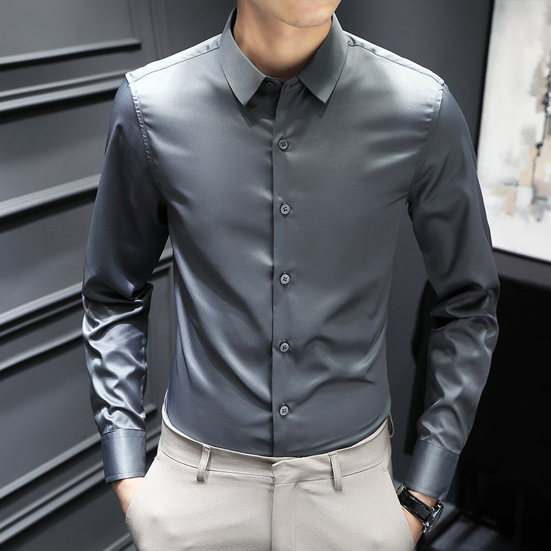 Wrinkle Free Silk Lustre Business Shirt