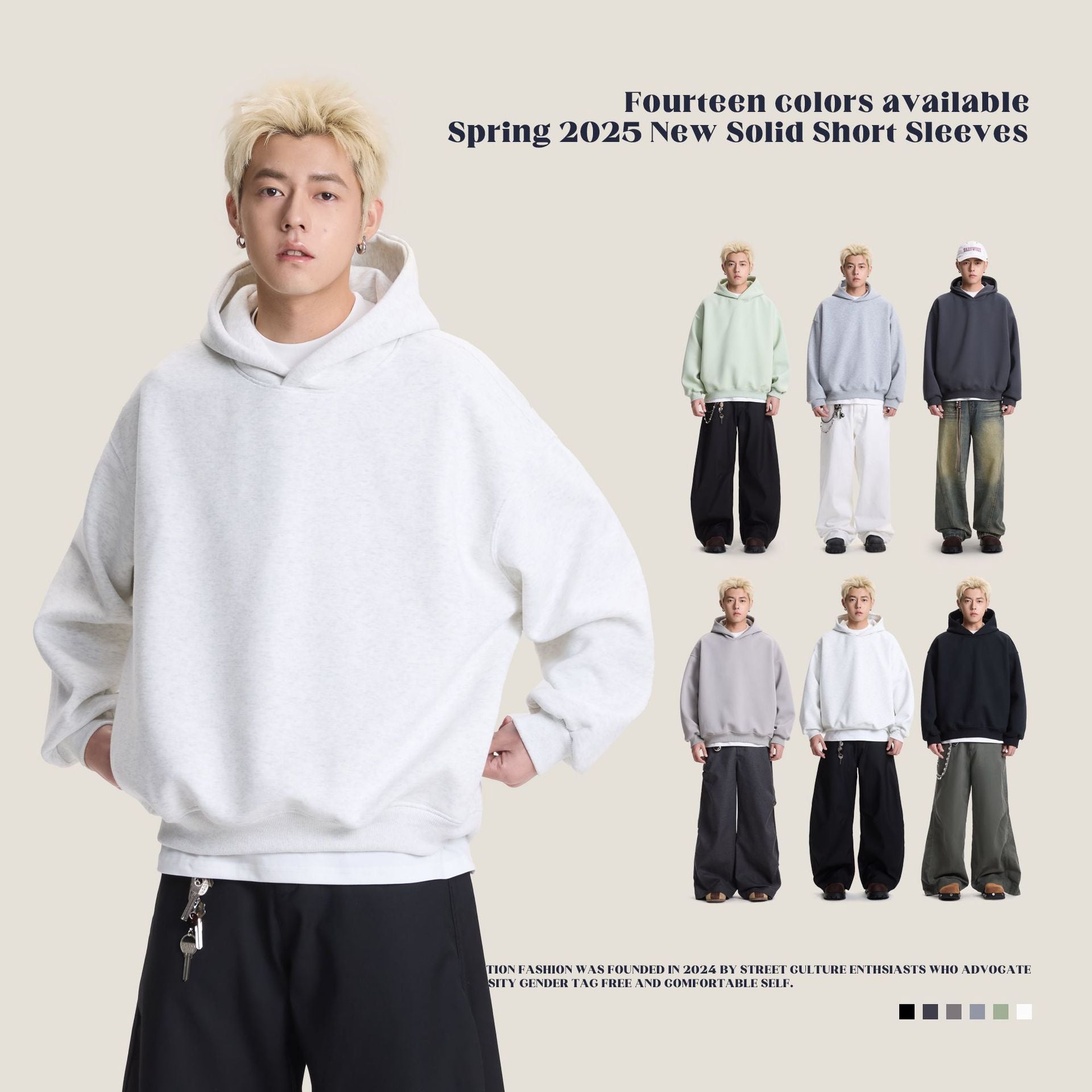 CATTEE 420g American Pullover Hoodie