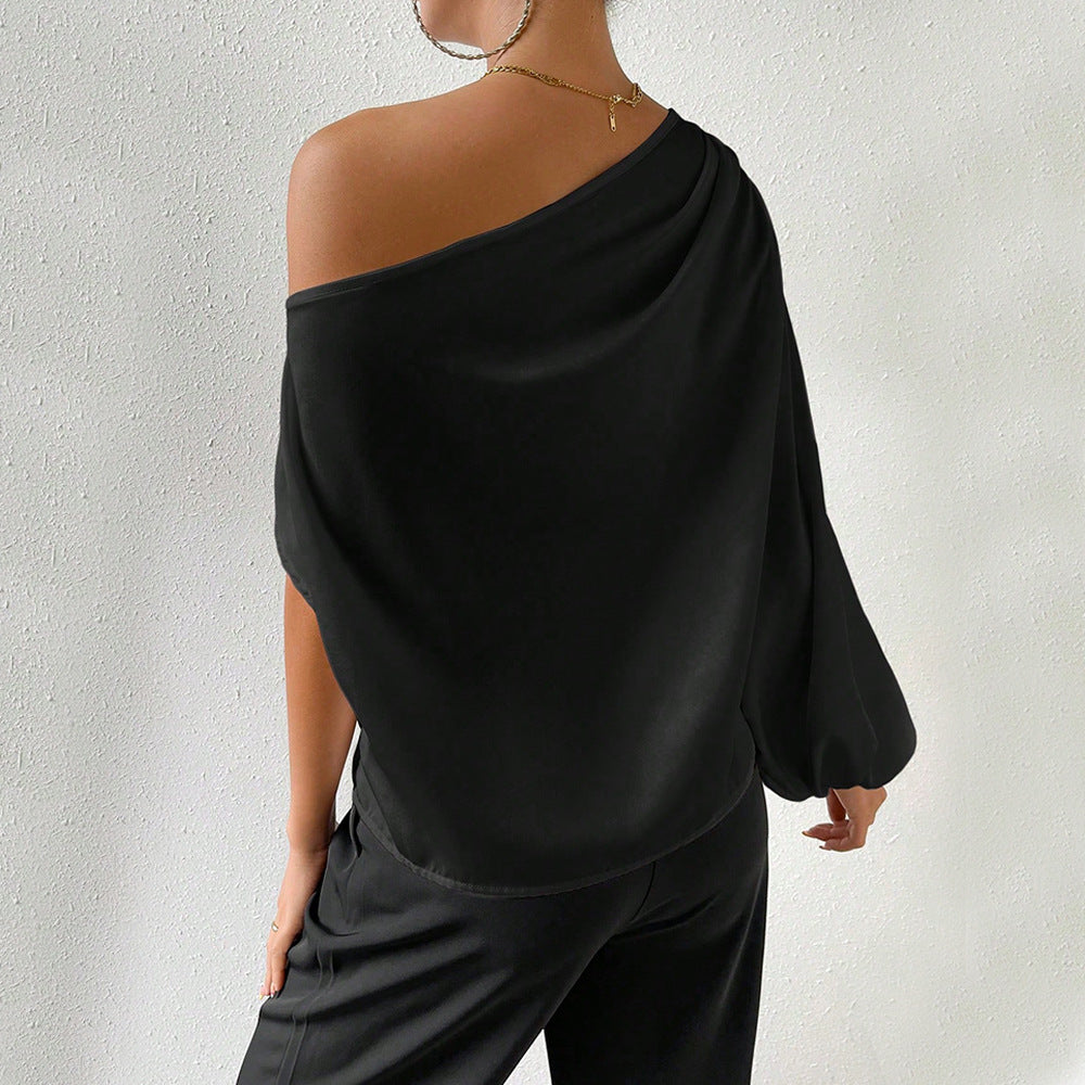 Asymmetric Off-Shoulder Top