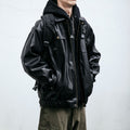 Vintage Oversized Flight Leather Jacket