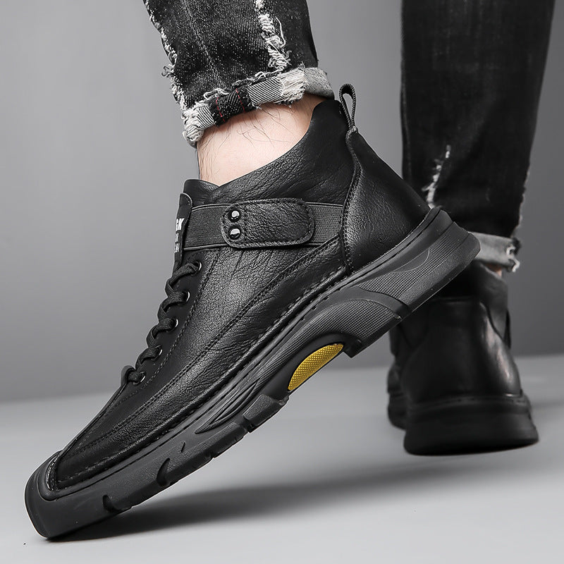 Insulated High-Top Utility Sneakers
