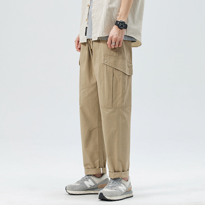 Men's Khaki Cargo Pants
