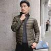 Men's stand collar (military green)