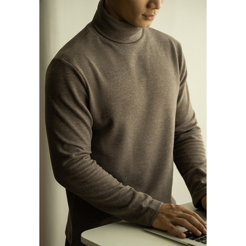Men's Mock-Neck Thermal Knit