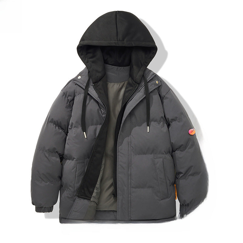 Cotton fake two piece