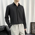 Minimalist Business Casual Long-Sleeve Shirt