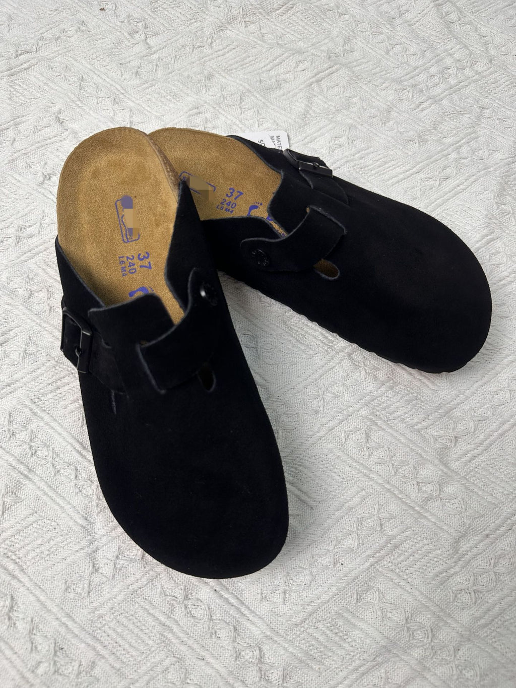 Birkenstock Leather Half-Slippers