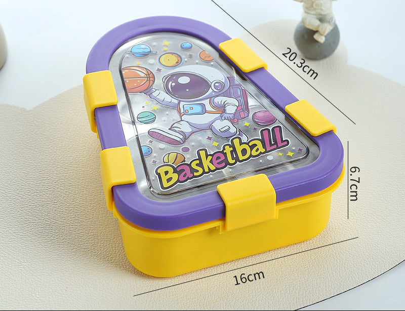 Cartoon Stainless Steel Lunch Box