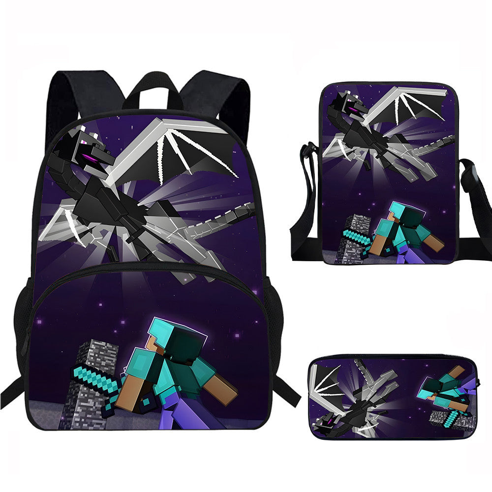 Minecraft Backpack Set
