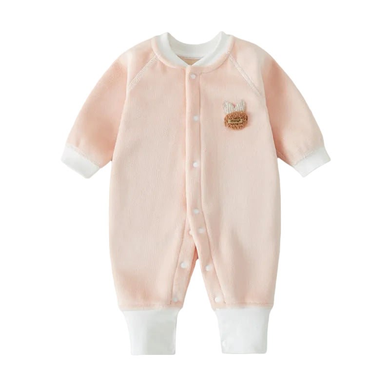 Velvet Baby Winter Onesie
