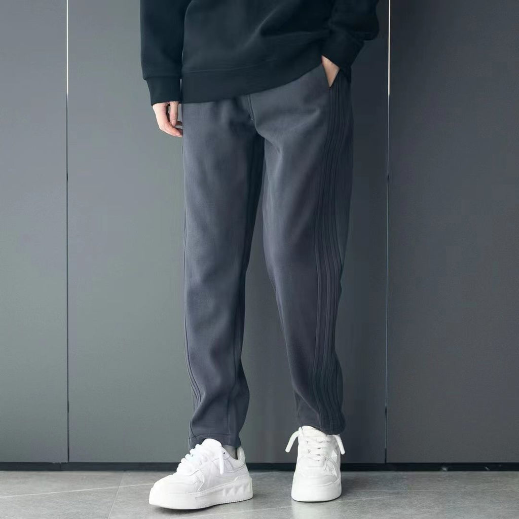 Men's Pleated Tapered Trousers