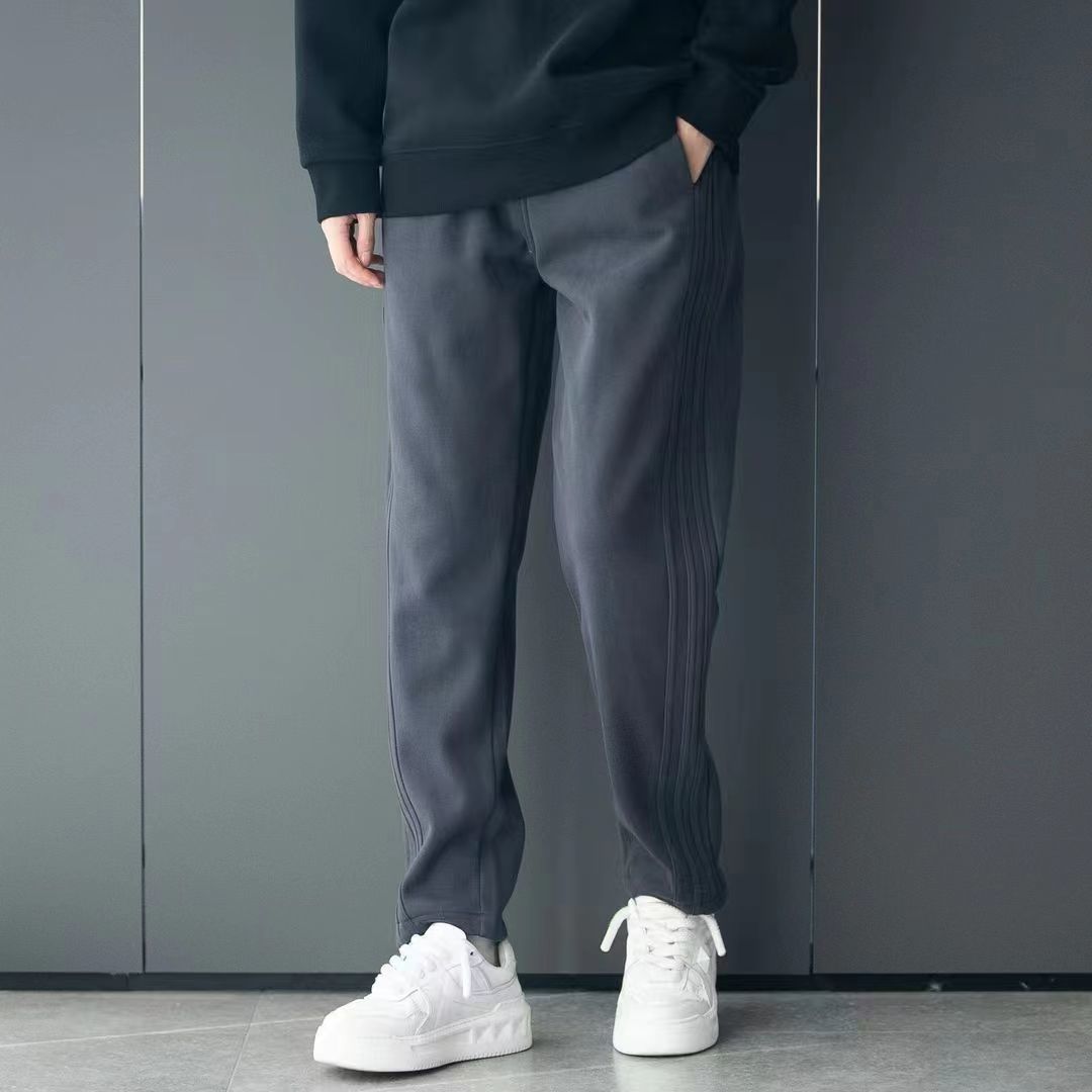 Men's Pleated Tapered Trousers