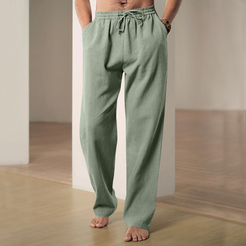Men's Loose-Fit Wide-Leg Trousers