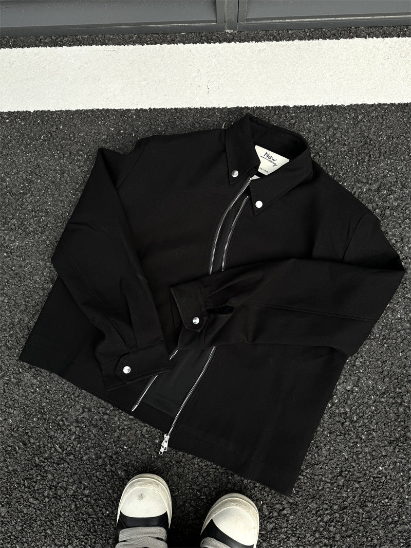 Zip-Up Overshirt