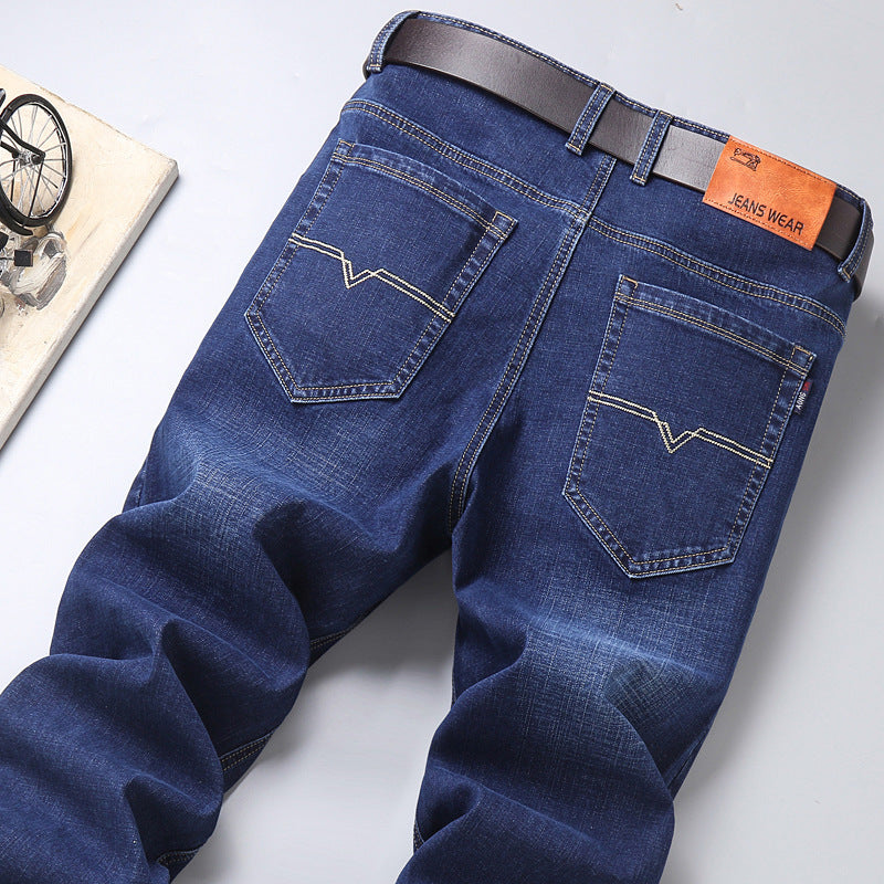 Essential Straight Fit Stretch Denim