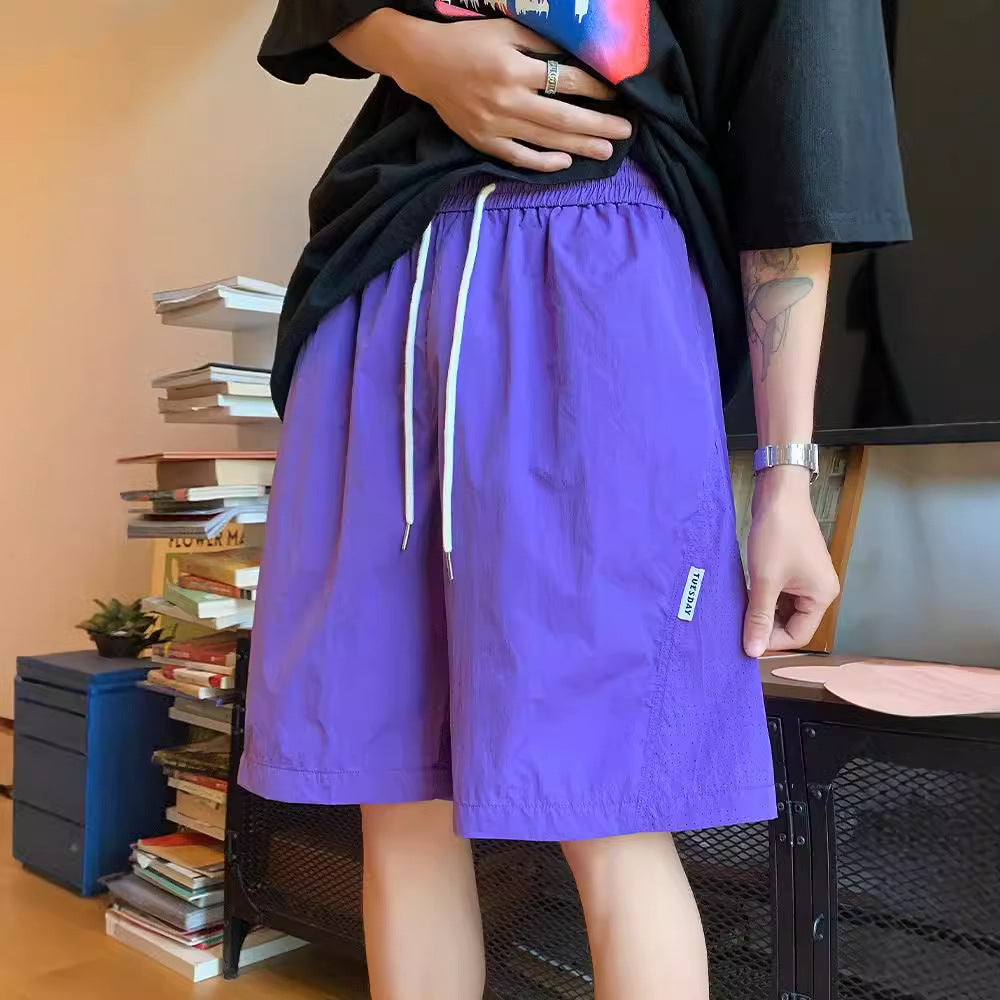 Mesh Ice Silk Quick-Dry Shorts