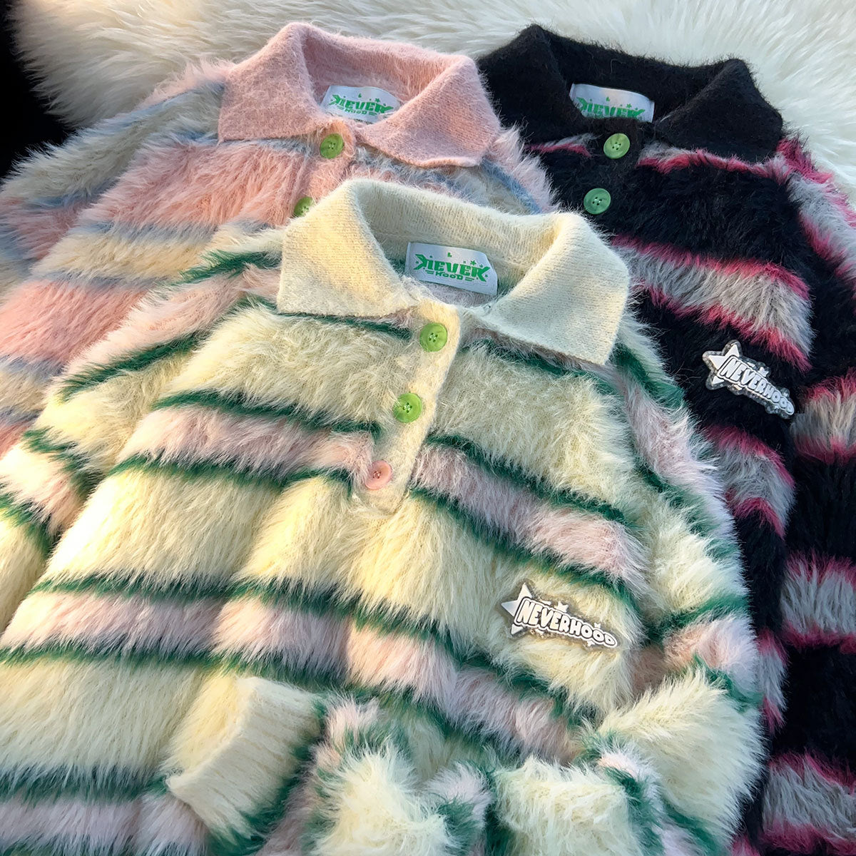 Retro-style cardigan