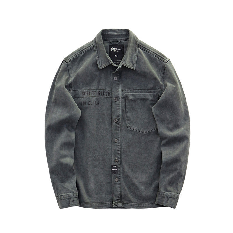 Heavyweight Denim Workwear Overshirt
