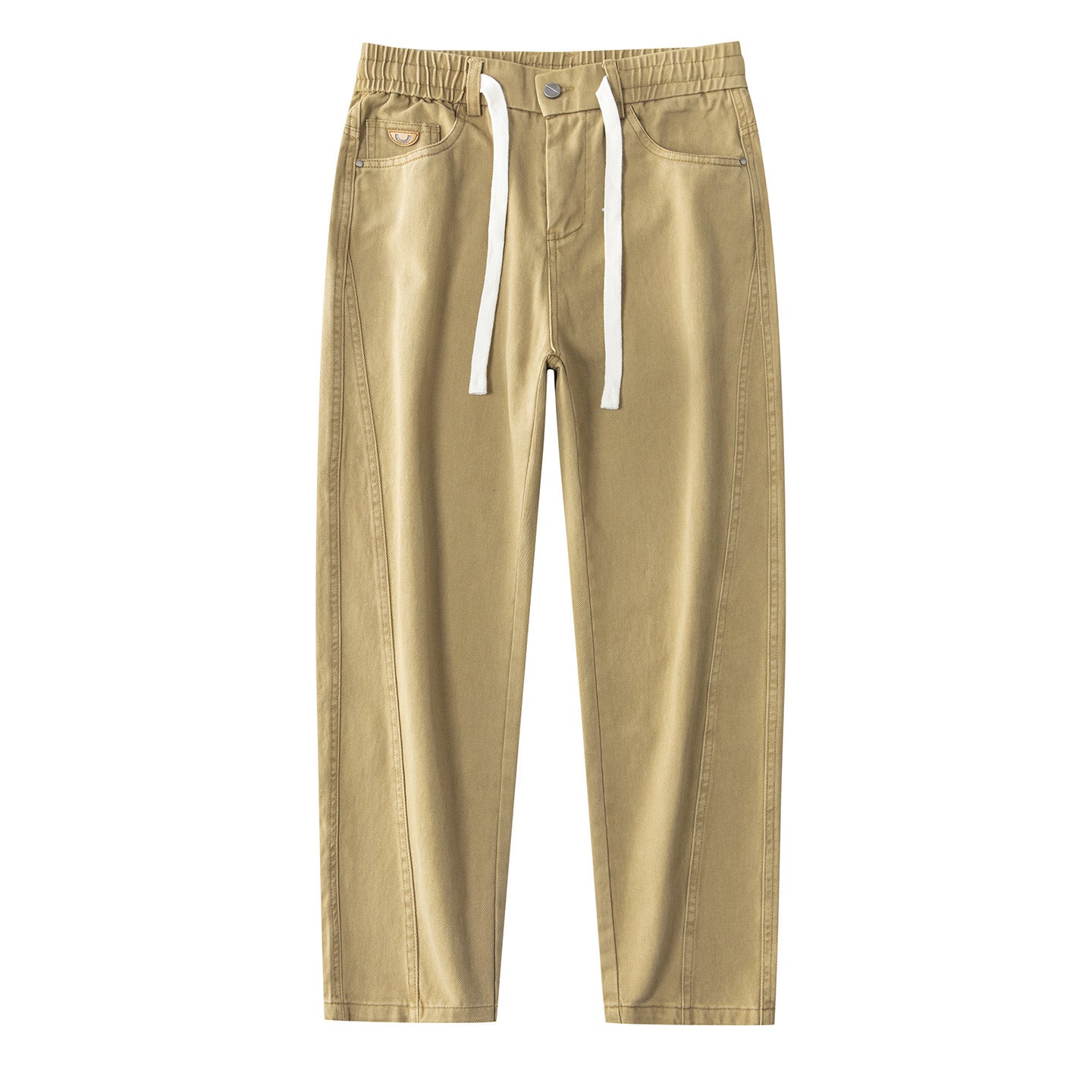Relaxed-Fit Straight-Leg Trousers