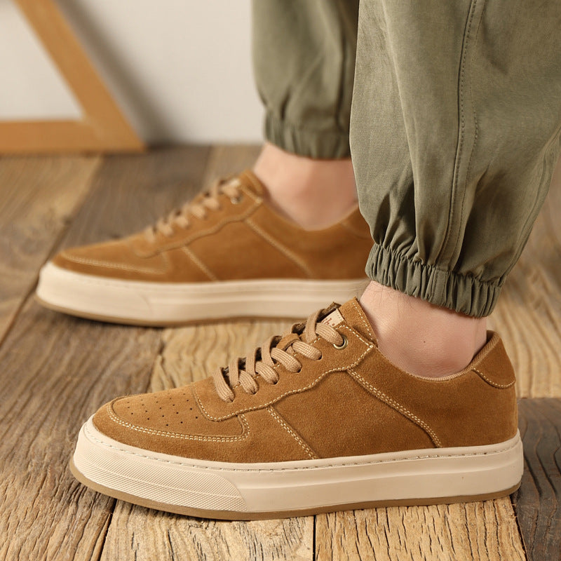 Suede Platform Sneakers