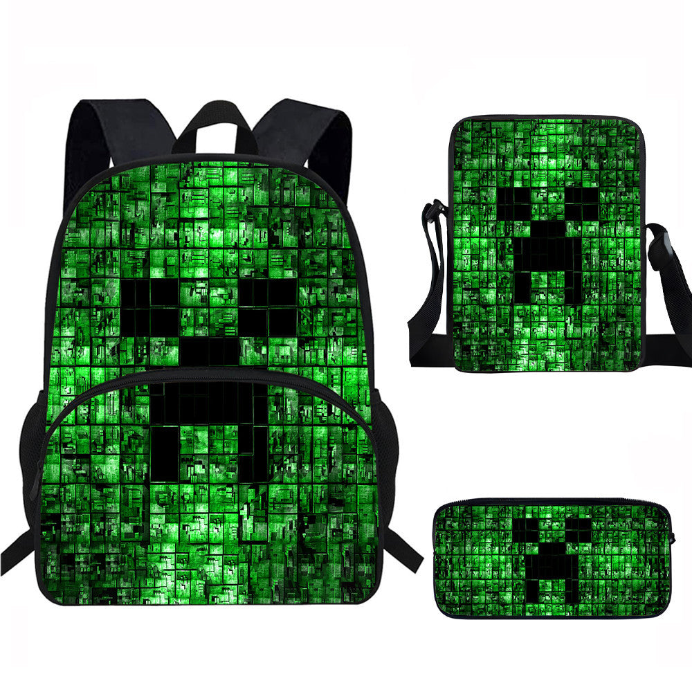 Minecraft Backpack Set