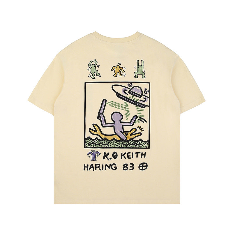 Graphic Oversized Cotton Tee