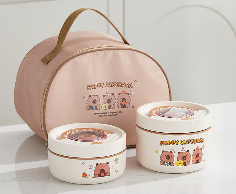 Bright World Thermal Bento Set