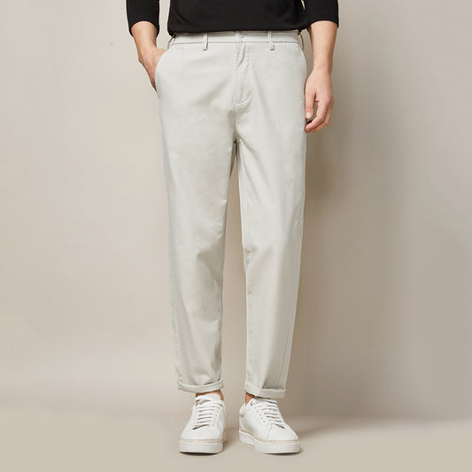 Mid-Waist Casual Pants