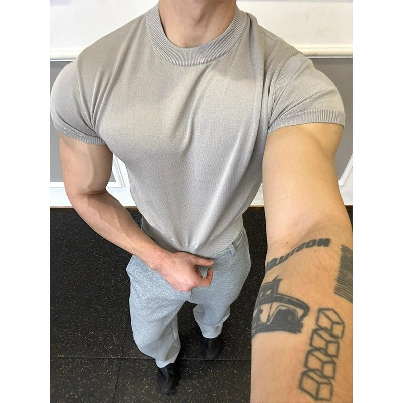 Muscle Fit Short-Sleeve Tee
