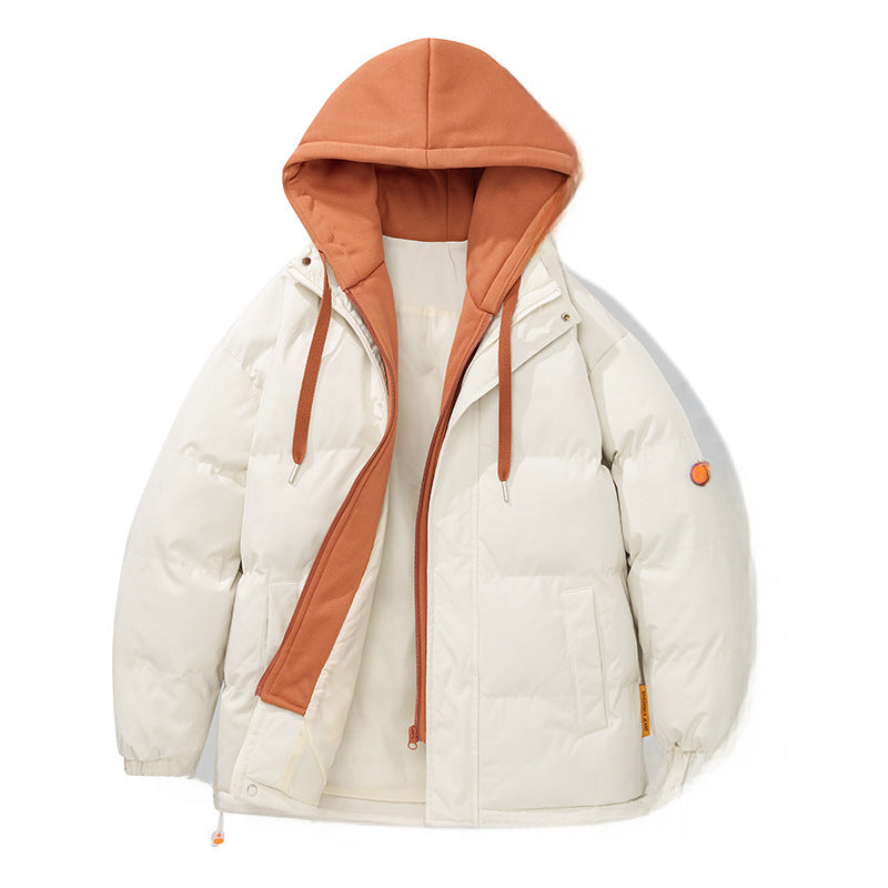 Cotton fake two piece