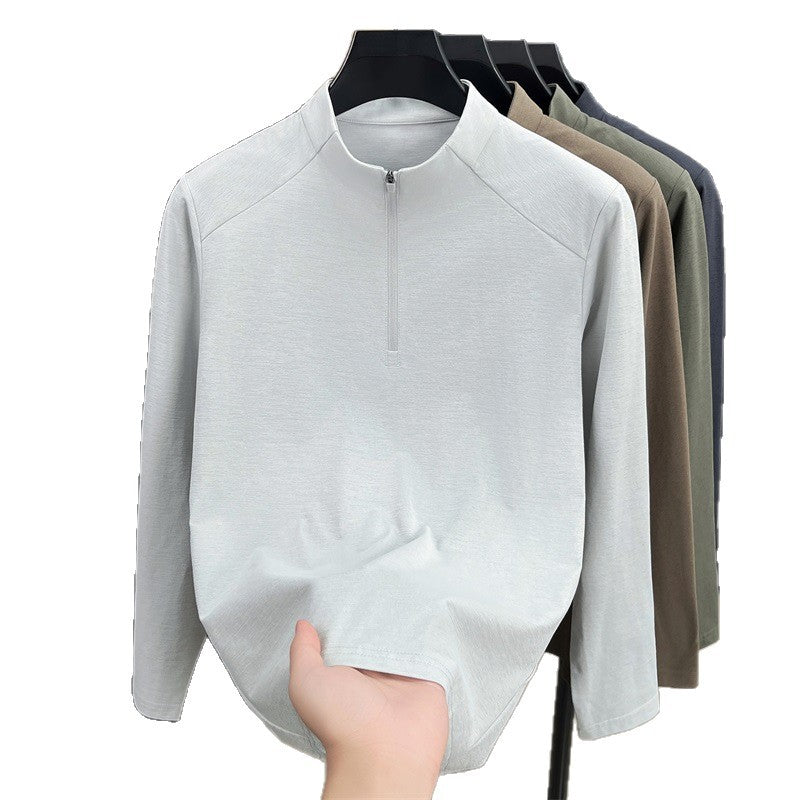 Men's Zip-Neck Athletic Shirt