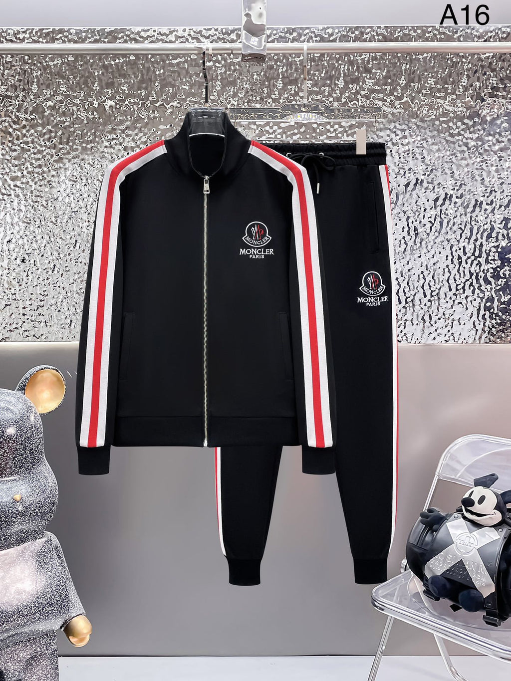 casual and versatile long-sleeved men's and women's P sweatshirt sweatshirt and sweatshirt suit