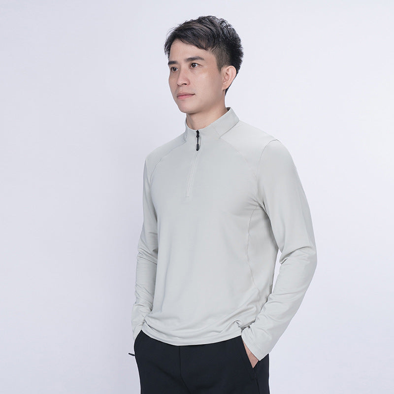 Men's Long-Sleeve Quarter-Zip Top