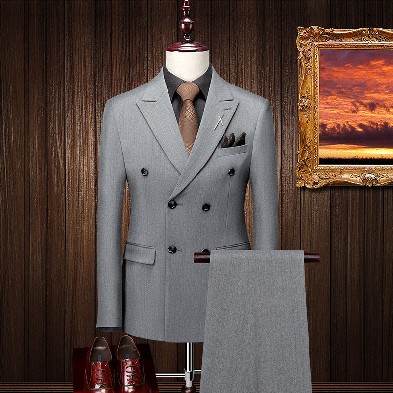 Slim Fit Three-Piece Suit