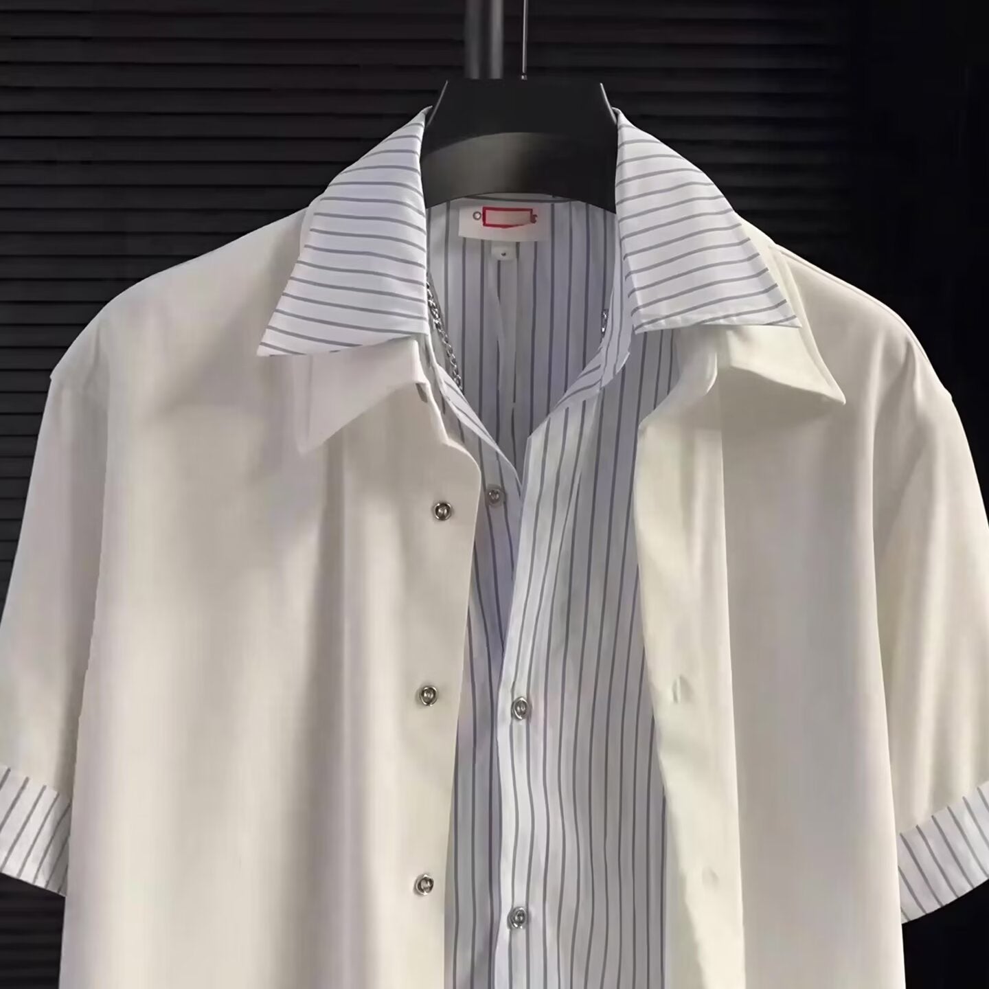 Luxe Layered Short Sleeve Shirt