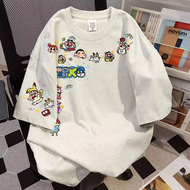 Cartoon Character Loose T-Shirt
