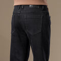 Men's Straight-Leg Thermal Denim