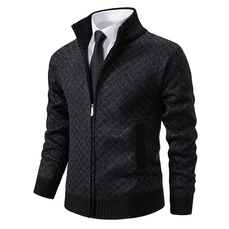 NO SIZE men's winter warm line clothes with fleece and thickening
