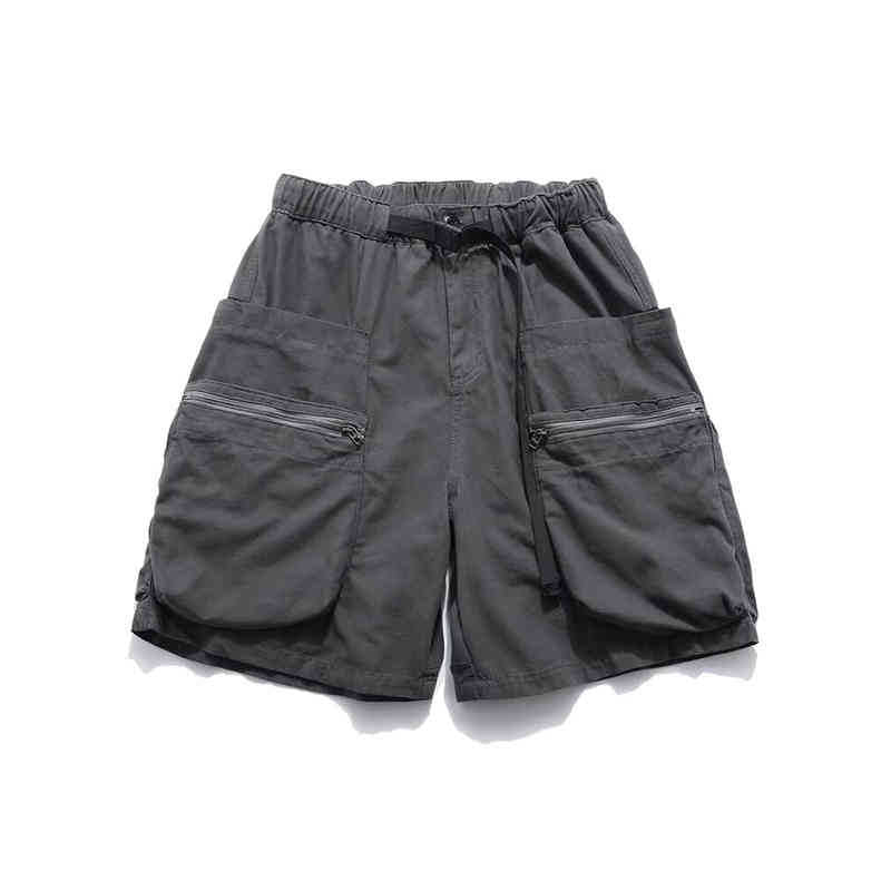 Vintage-Washed Cargo Shorts