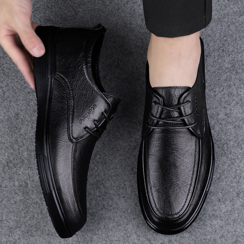 Classic Lace-Up Comfort Loafers