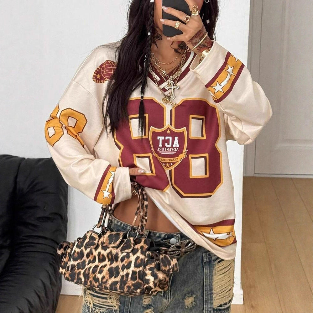 Varsity Heritage Oversized Top