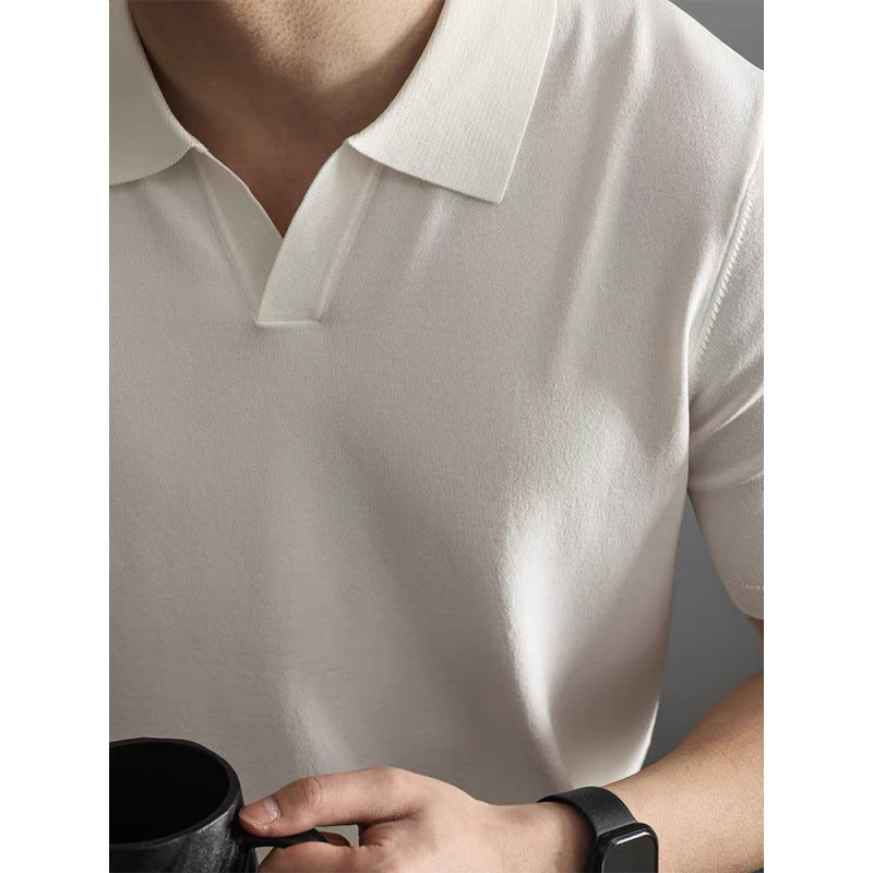 Knitted Polo Shirt