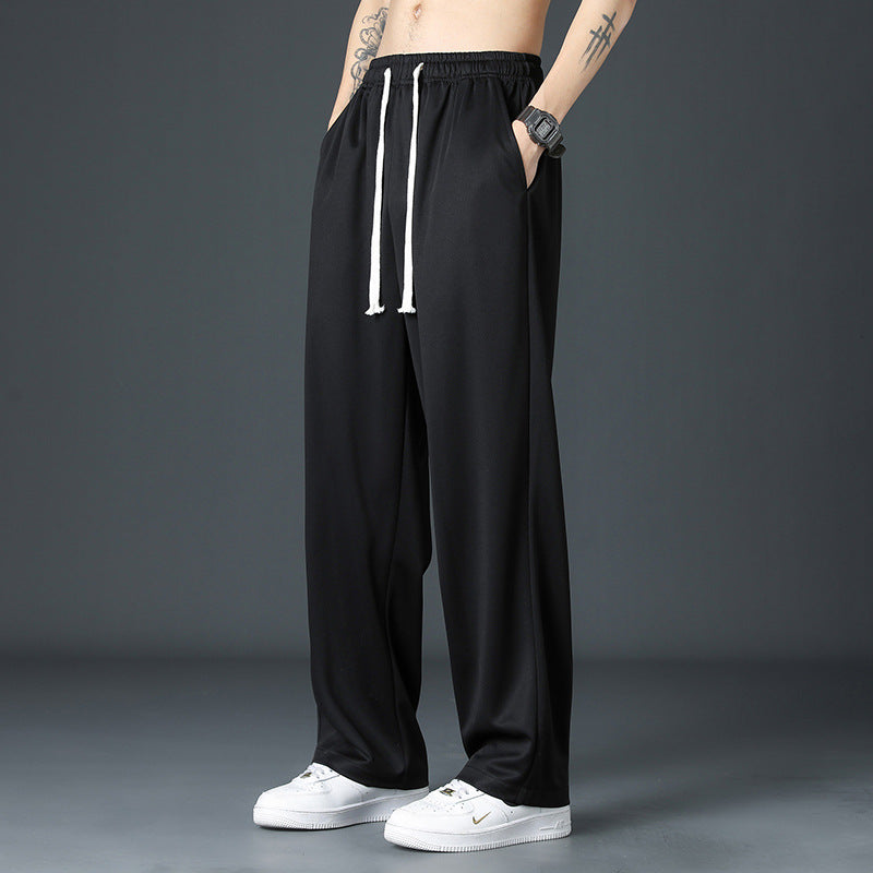 Relaxed Fit Wide-Leg Pants