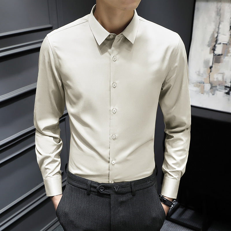 Wrinkle Free Silk Lustre Business Shirt