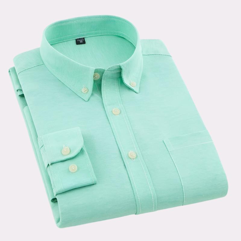 Casual Oxford Textile Shirt