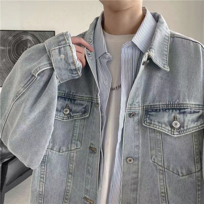 Oversize Denim Street Jacket