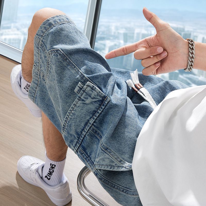 Summer Style Loose Denim Shorts